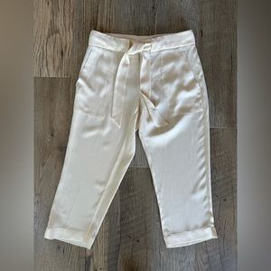 Rag & Bone Classy Waist Tie Ankle Cropped Pants 6